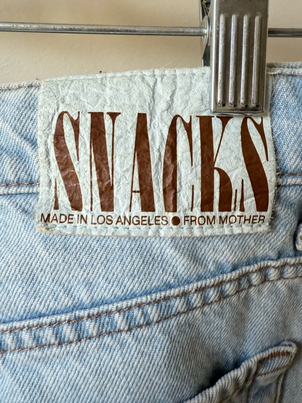 MOTHER SNACKS Pleated Fun Dip Puddle Jeans Just a Nibble‎ Retro Baggy Denim 25
